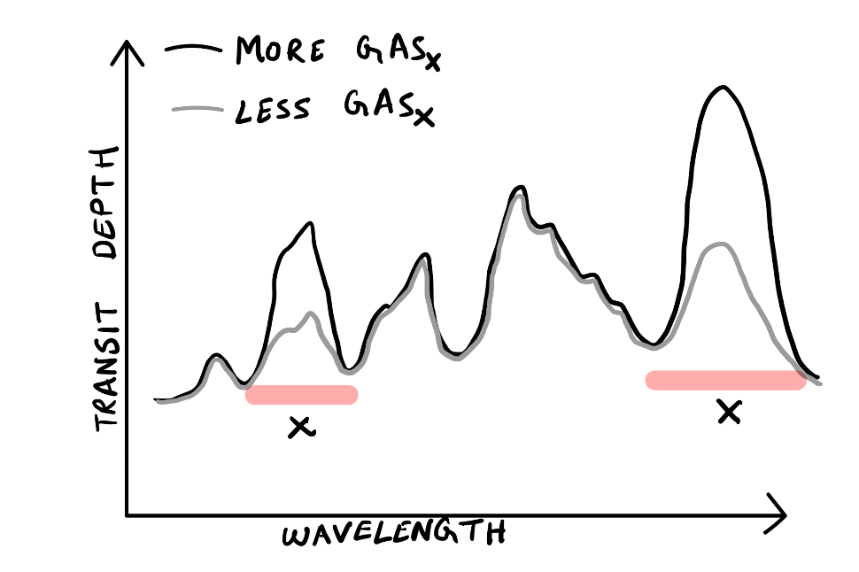 Gas Abundance Spectrum